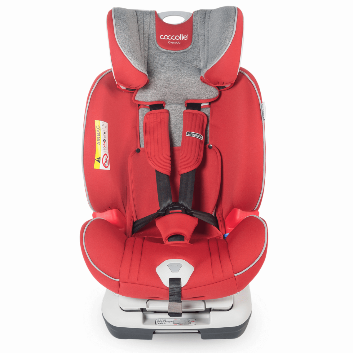 Scaun auto cu Isofix grupa 0-36 kg Coccolle Cressida Rosu image 3