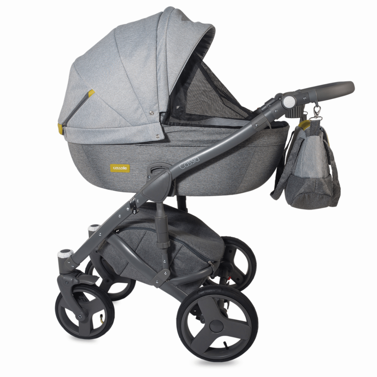Carucior modular 3in1 Coccolle Cassia Galben image 4