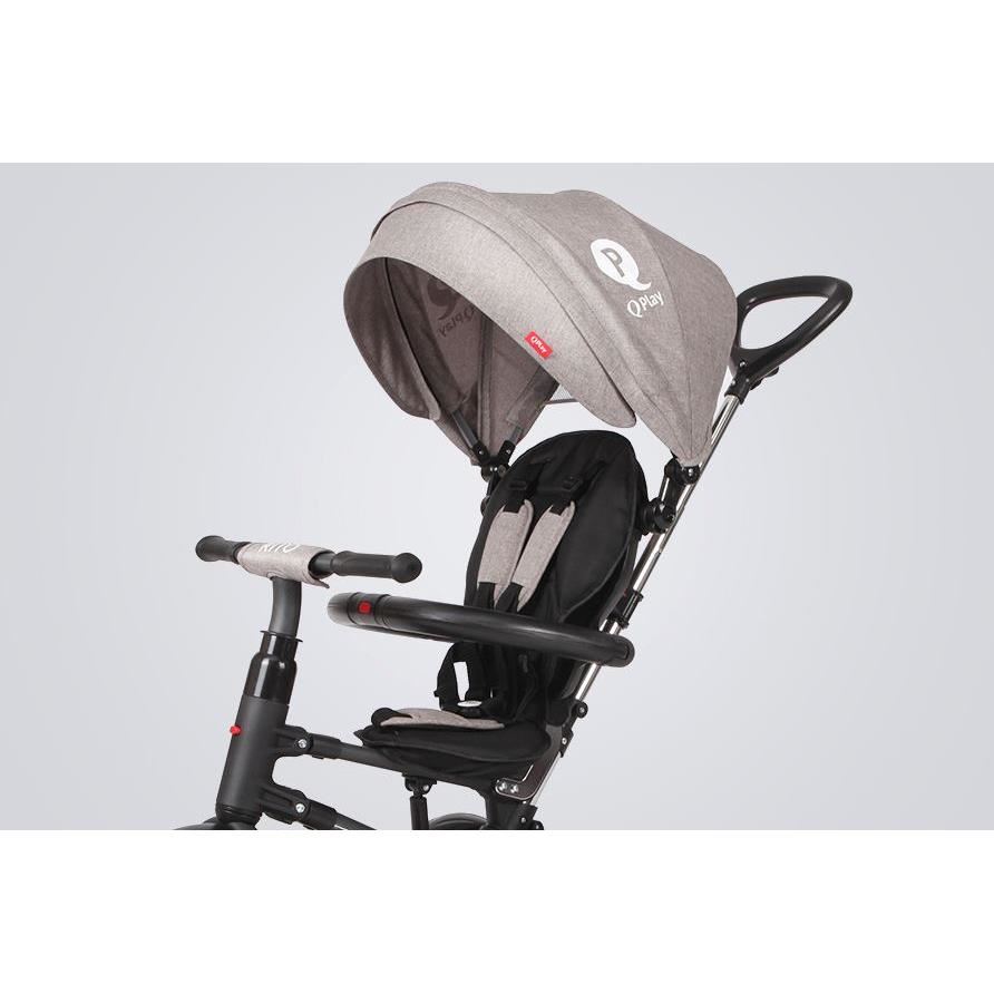Tricicleta pliabila pentru copii QPlay Rito Gri image 11