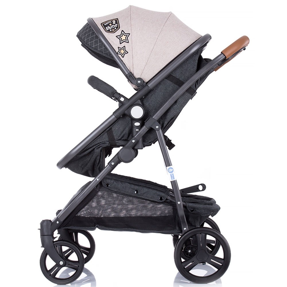 Carucior gemeni Chipolino Duo Smart beige graphite linen image 4