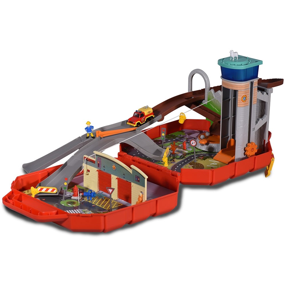 Pista de masini Dickie Toys Fireman Sam Ponty Pandy image 1