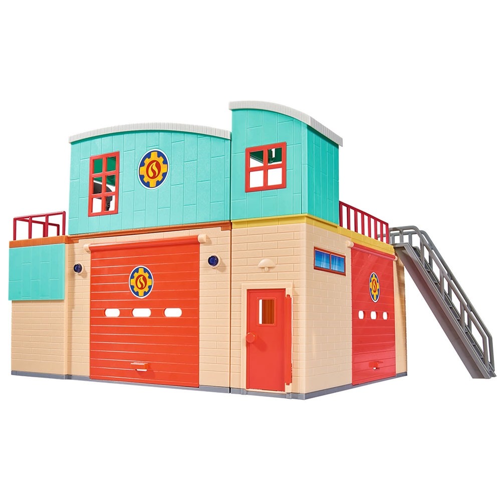 Jucarie Dickie Toys Statie de pompieri Fireman Sam cu figurina si accesorii image 8