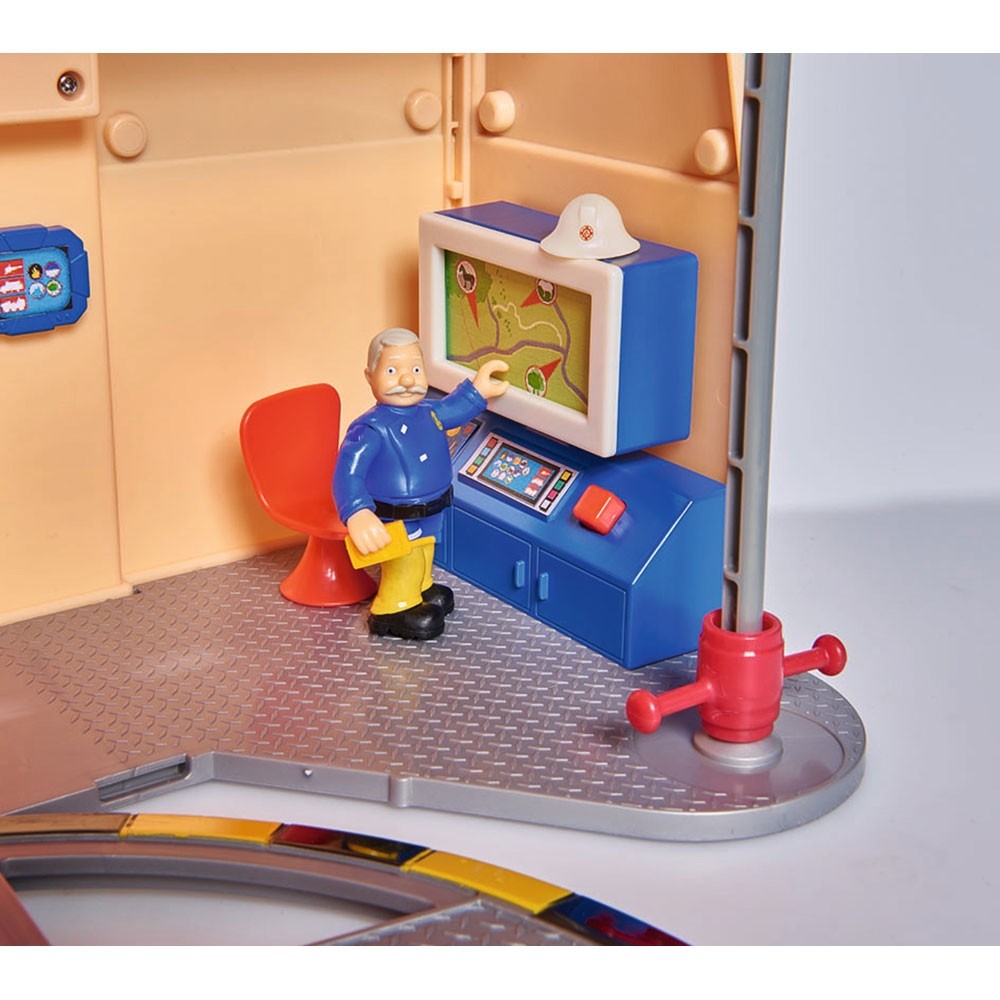 Jucarie Dickie Toys Statie de pompieri Fireman Sam cu figurina si accesorii image 13