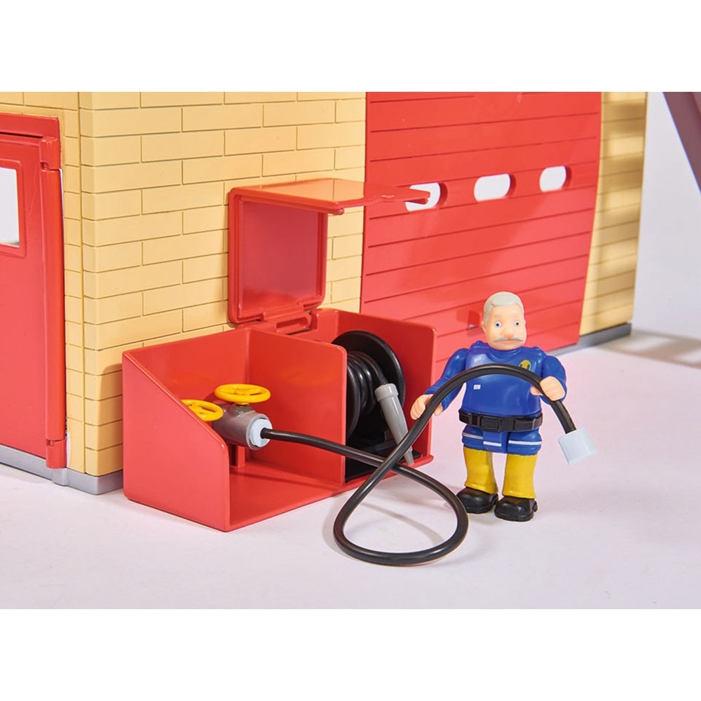 Jucarie Dickie Toys Statie de pompieri Fireman Sam cu figurina si accesorii image 16