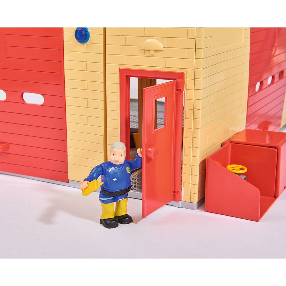 Jucarie Dickie Toys Statie de pompieri Fireman Sam cu figurina si accesorii image 17