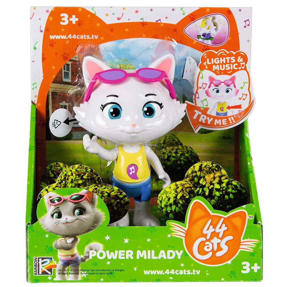 Figurina Smoby 44 Cats Milady 15,3 cm cu sunete si lumini image 1