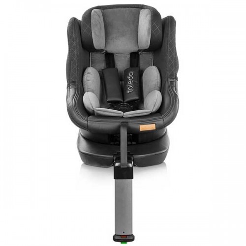 Scaun auto Chipolino Toledo 0-18 kg ash cu sistem Isofix si sezut rotativ