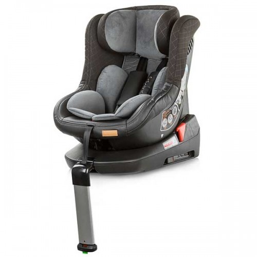 Scaun auto Chipolino Toledo 0-18 kg ash cu sistem Isofix si sezut rotativ image 1