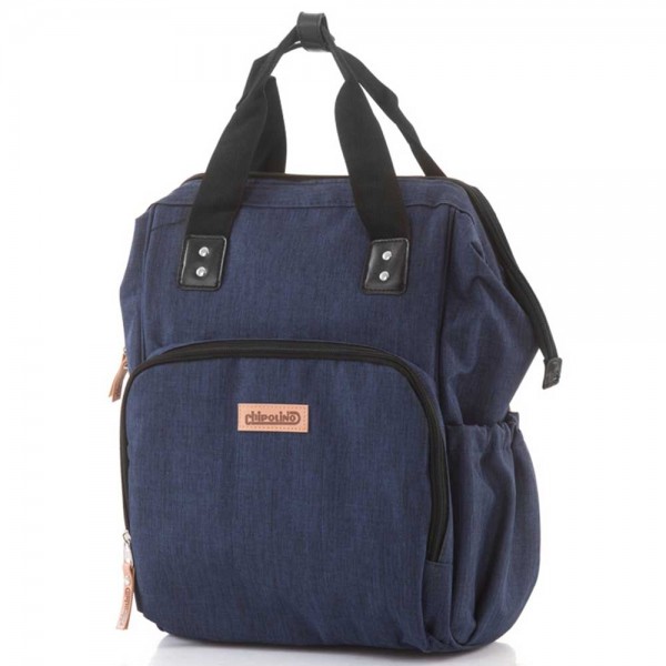 Rucsac si gentuta de infasat Chipolino denim indigo