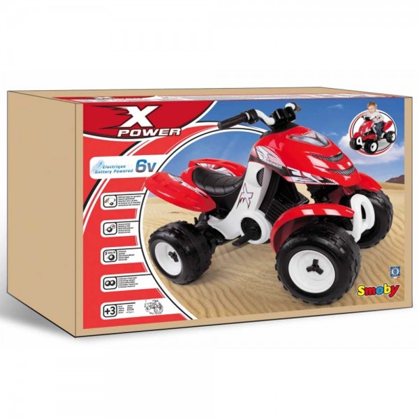 ATV electric Smoby X Power rosu image 2