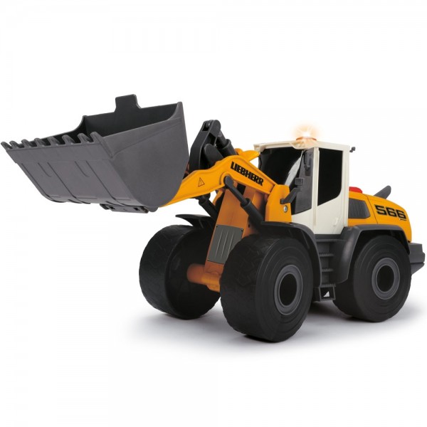 Excavator Dickie Toys Liebherr L566 Xpower cu sunete si lumini image 2