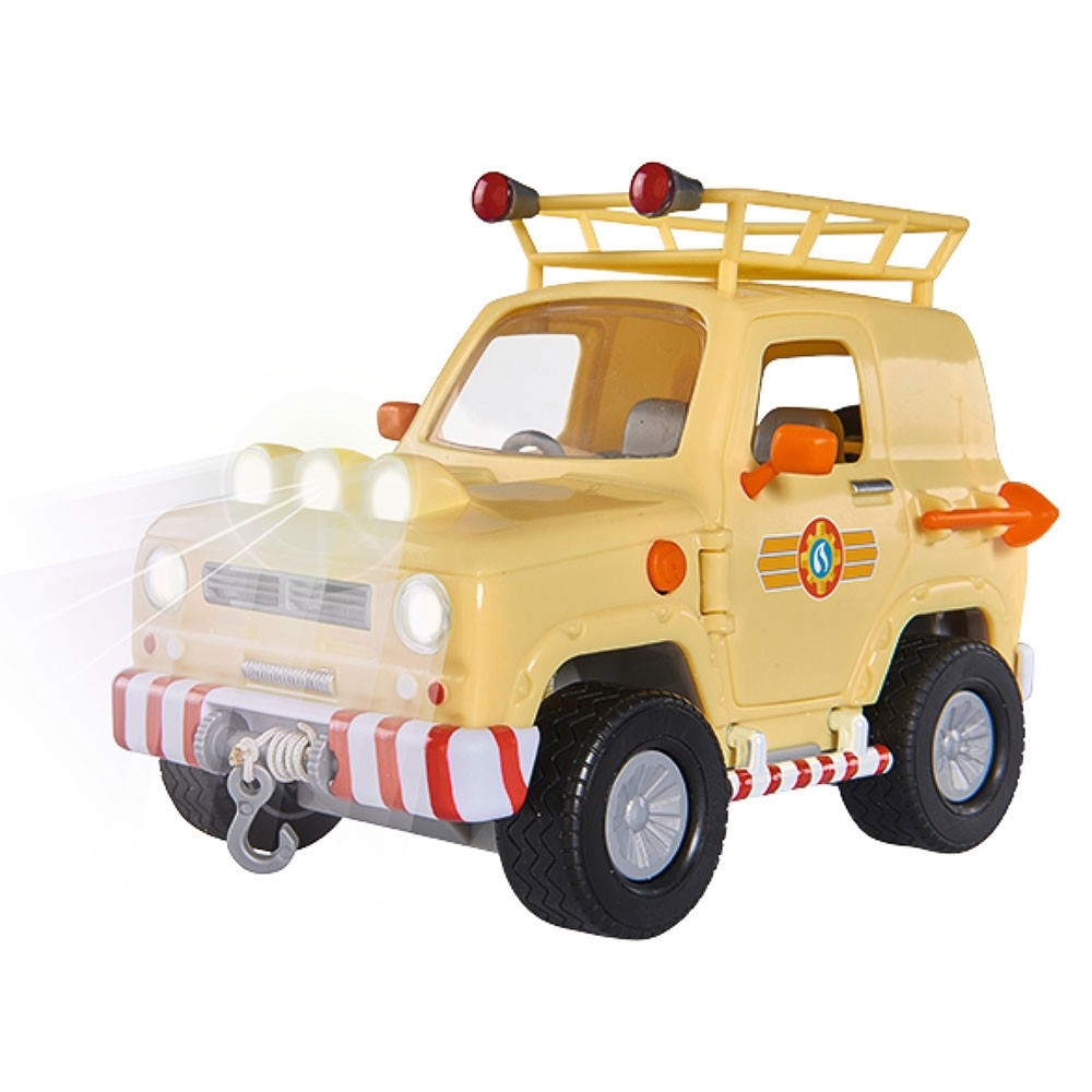 Masina Simba Fireman Sam Tom`s 4x4 cu 1 figurina si accesorii image 3