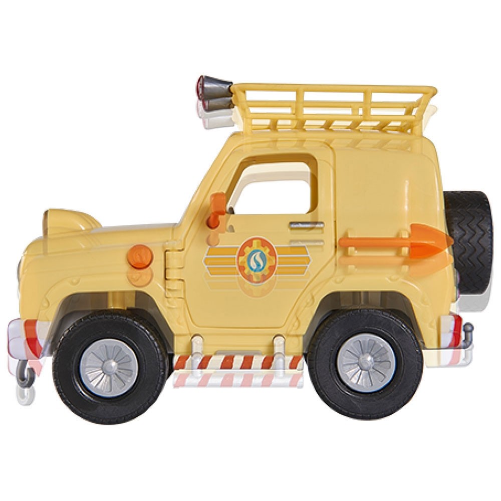 Masina Simba Fireman Sam Tom`s 4x4 cu 1 figurina si accesorii image 4