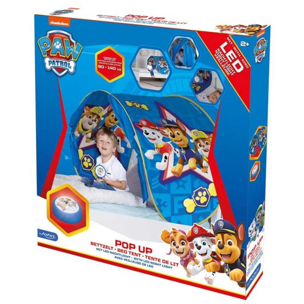 Cort pentru pat copii John Paw Patrol cu lampa 220x80 cm image 1