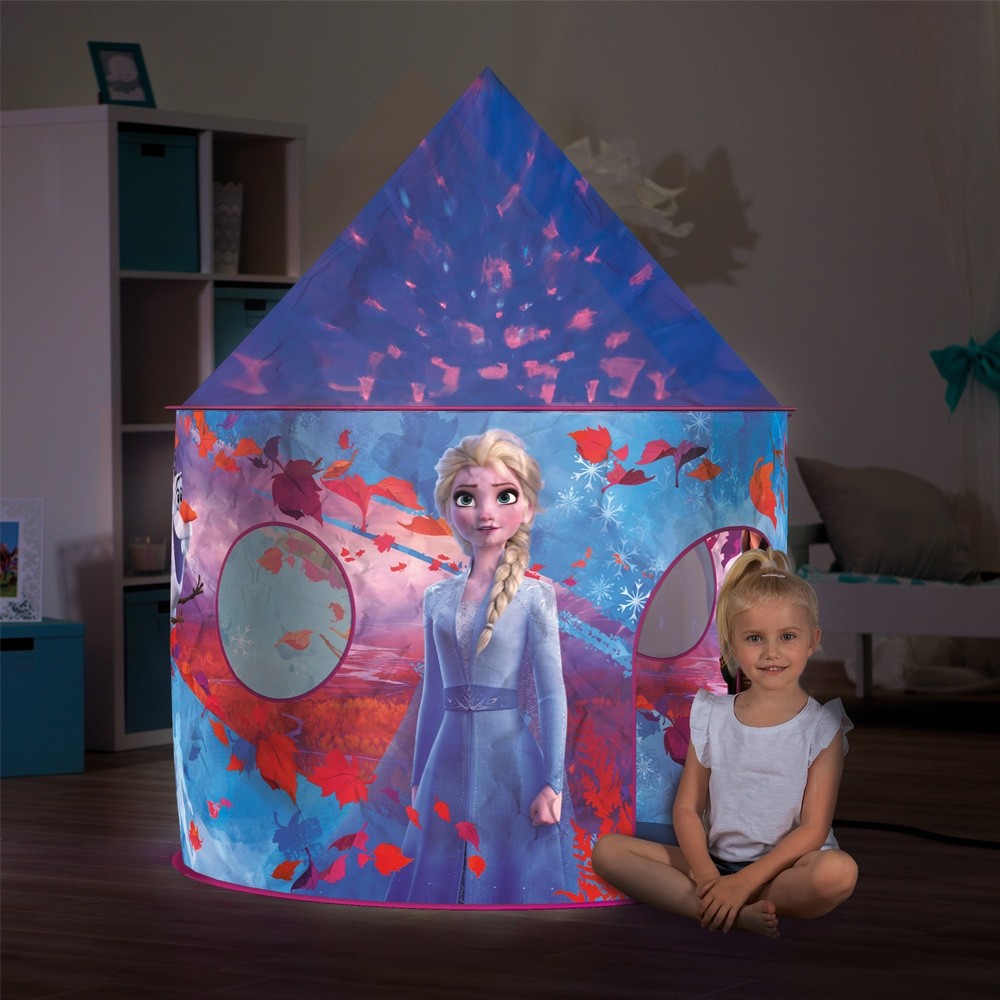 Cort de joaca John Frozen 2 cu lampa 100x100x135 cm image 3
