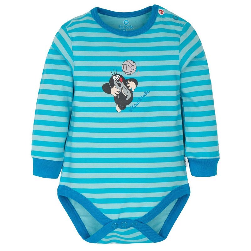 Gmini Body cu maneca lunga Stripes and Football-68