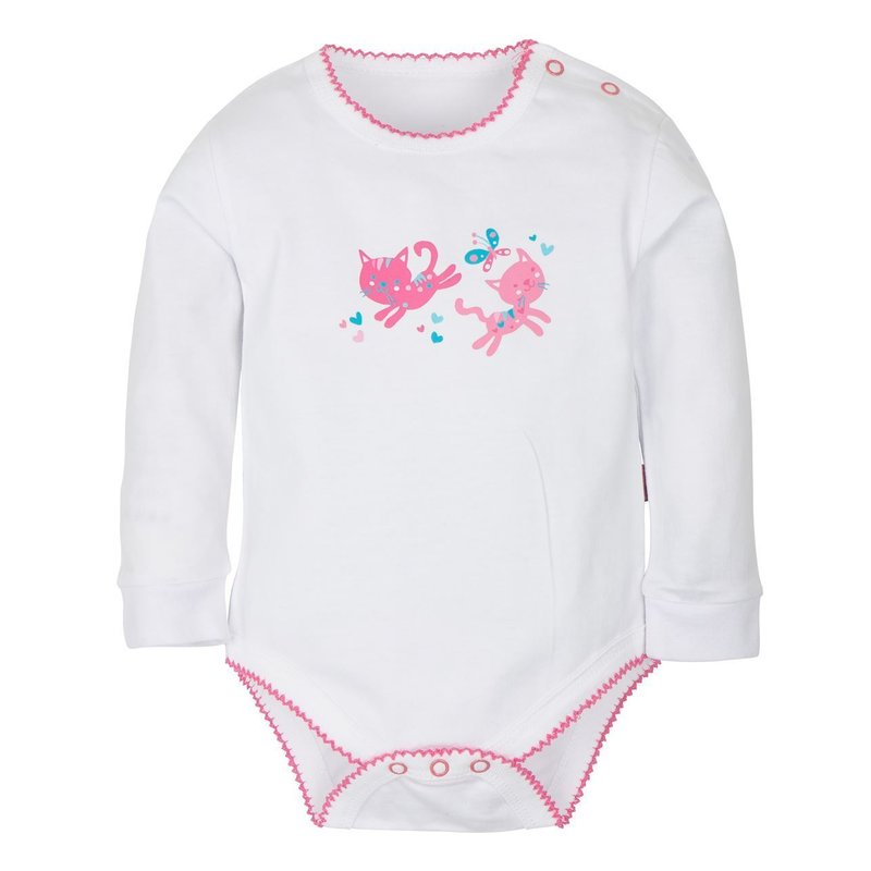 Gmini Body cu maneca lunga White Kitty-74