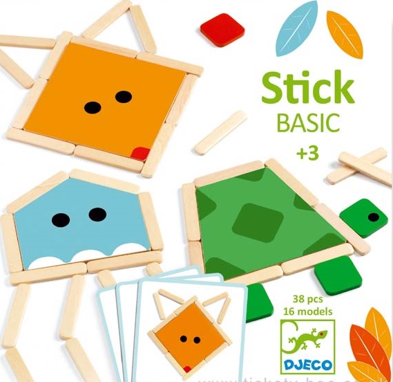 Stick basic, joc educativ Djeco