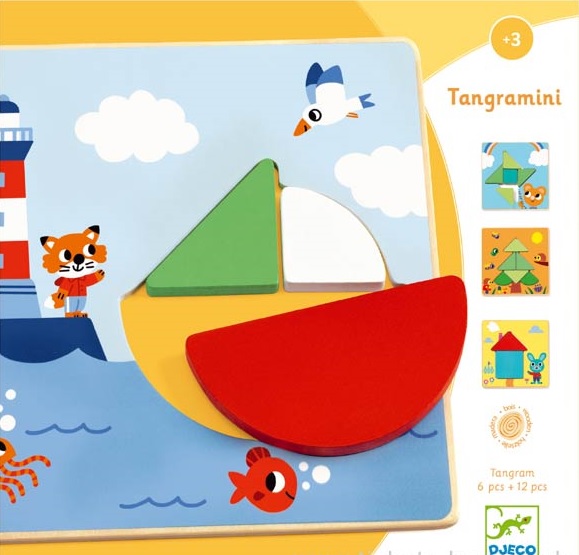 Tangramini, joc educativ Djeco