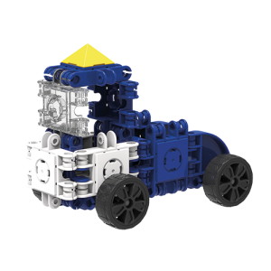 Set de construit Clicformers- Craft albastru, 25 de piese image 1