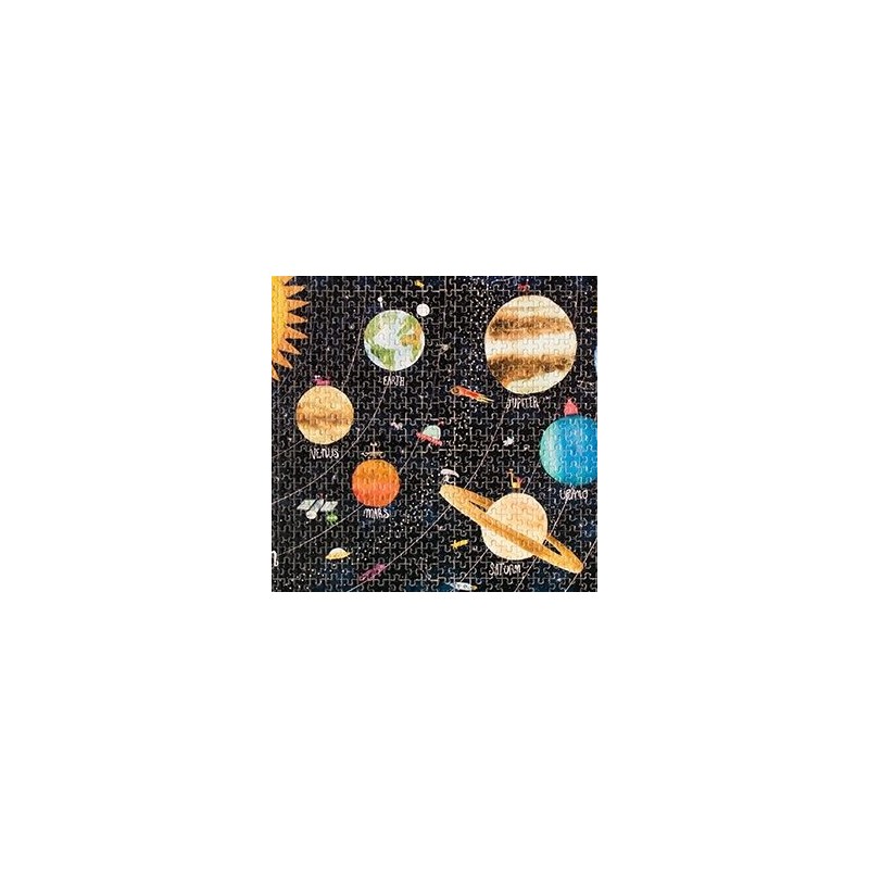 Micro puzzle Londji-600 piese, cosmos image 2