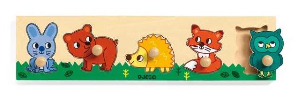 Puzzle cu buton Padure