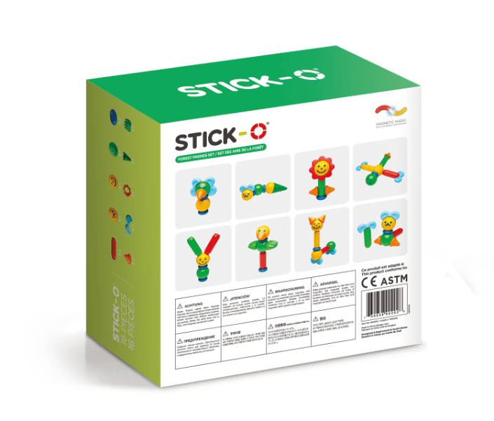 Set cu magneti Stick-O, Prieteni din natura image 1