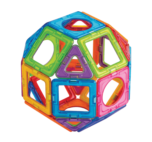 Set magnetic de construit- Magformers Basic Plus, 26 piese image 2