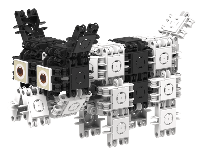 Set de construit Clicformers-Animale prietenoase, 79 piese image 3