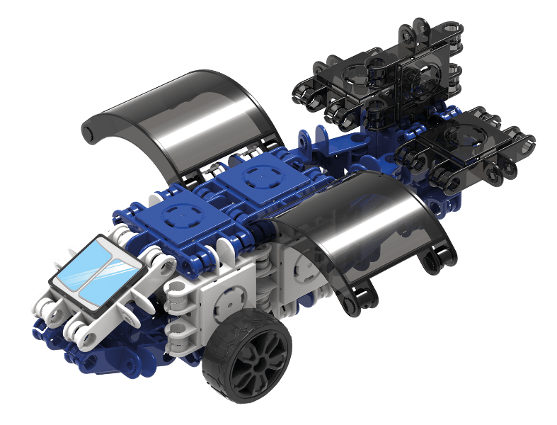 Set de construit Clicformers-Mini Transporter 30 piese image 1