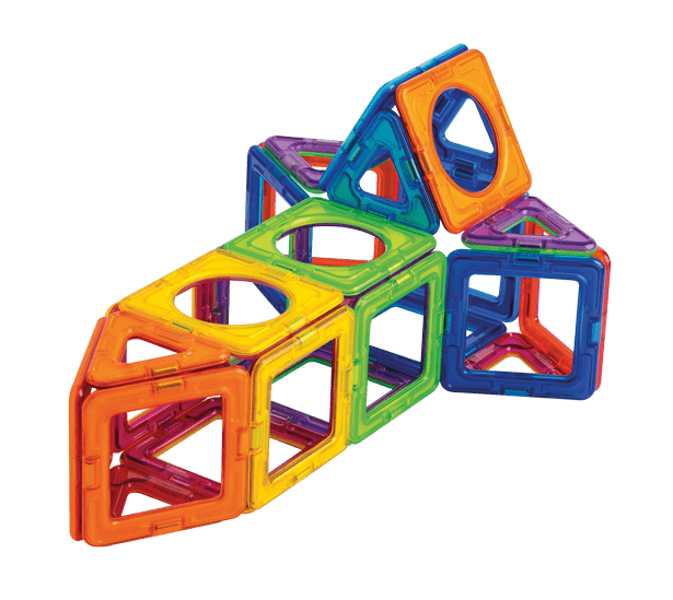 Set magnetic de construit- Magformers Basic Plus, 26 piese image 4