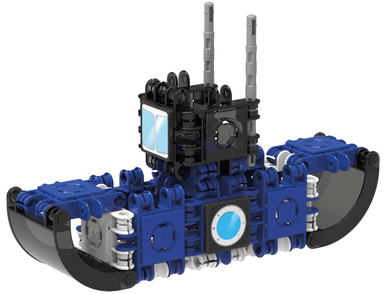 Set de construit Clicformers-Mini Transporter 30 piese image 2