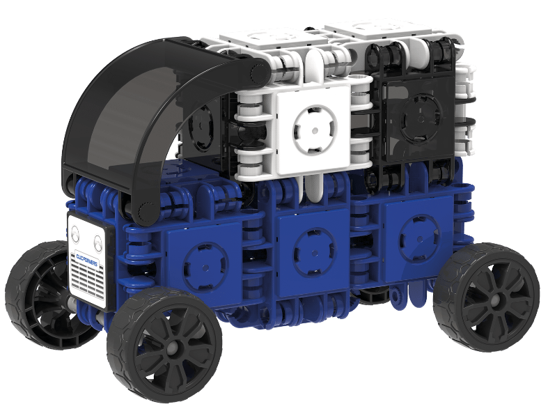 Set de construit Clicformers-Mini Transporter 30 piese image 3