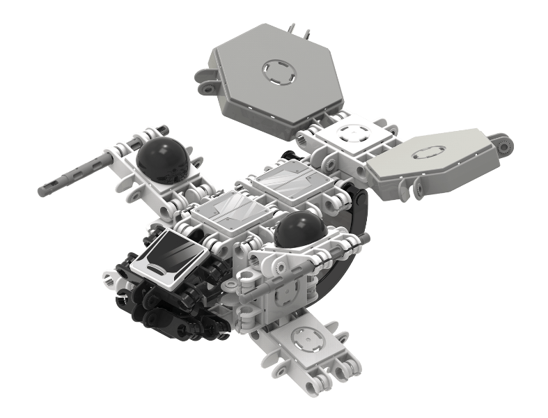 Set de construit Clicformers-Mini Spatiu 30 piese image 3