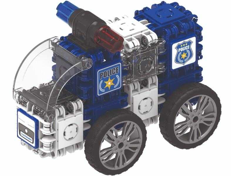 Set de construit Clicformers-Politie, 72 piese image 6