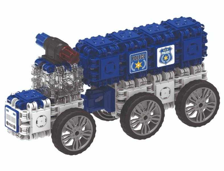 Set de construit Clicformers-Politie, 72 piese image 7