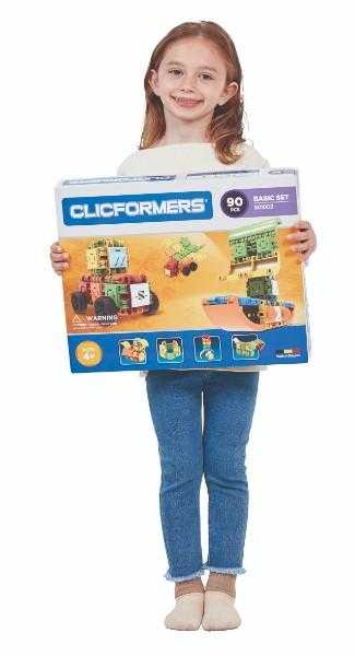 Set de construit Clicformers-Basic 90 piese image 4