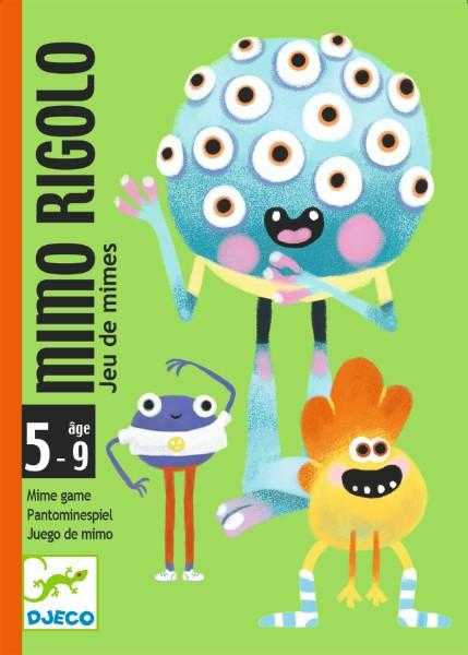 Joc cu carti Djeco Mimo Rigolo