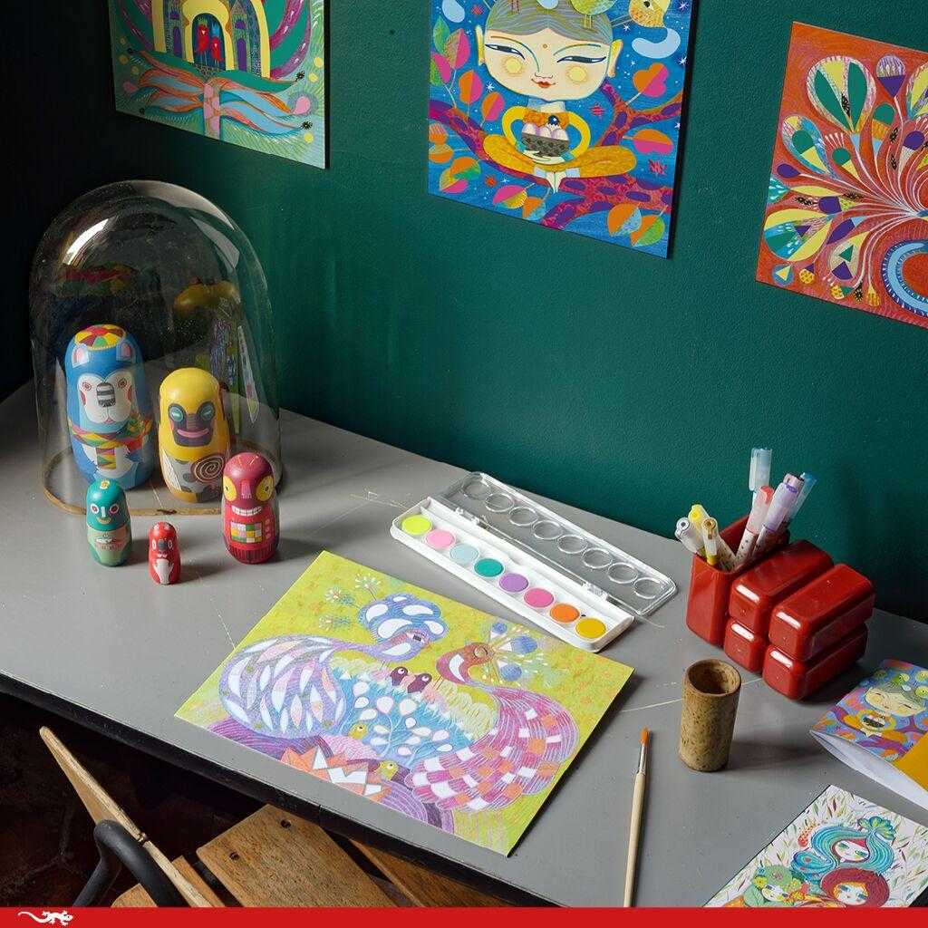 Atelier de pictura India