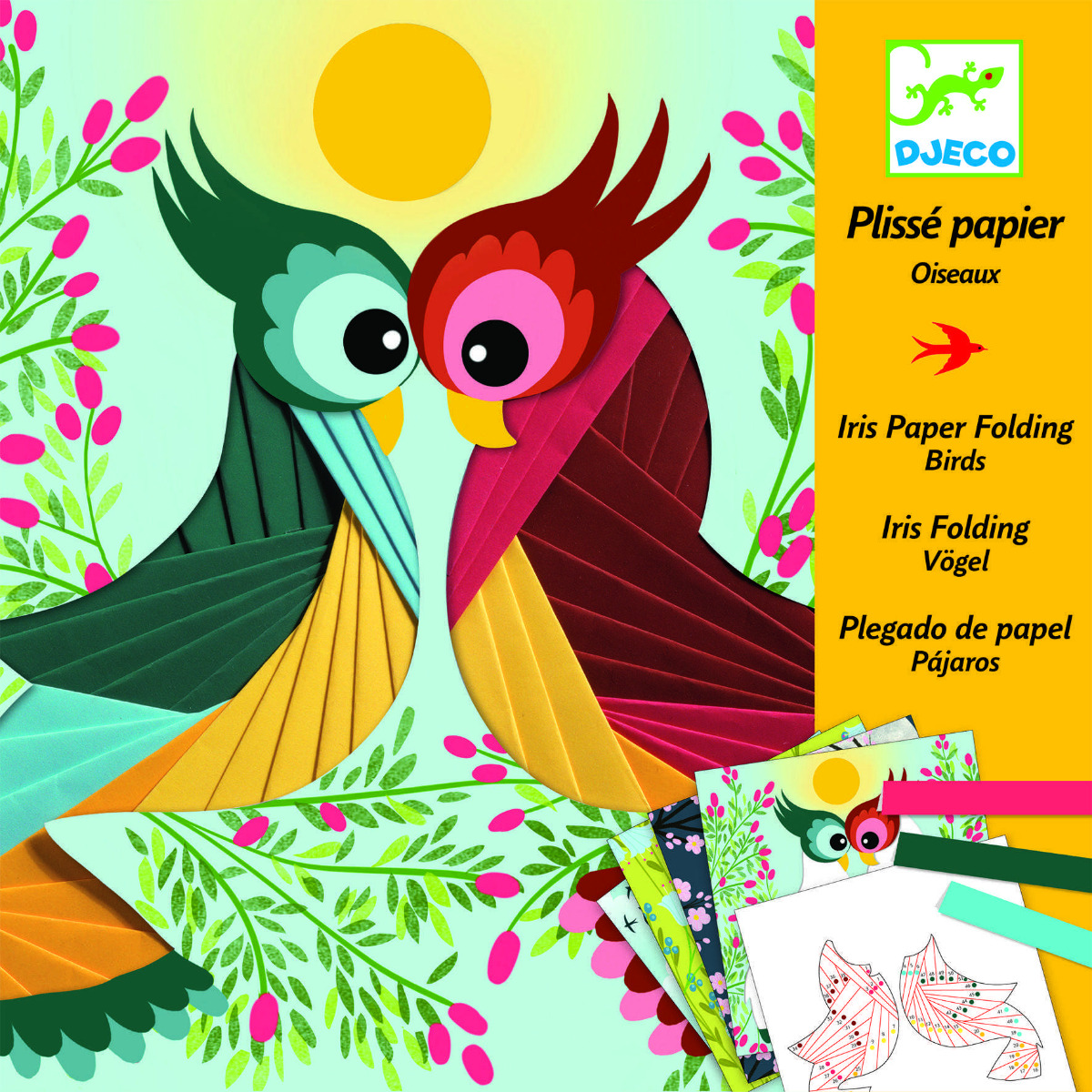 Atelier creativ cu hartie plisata Pasari image 3