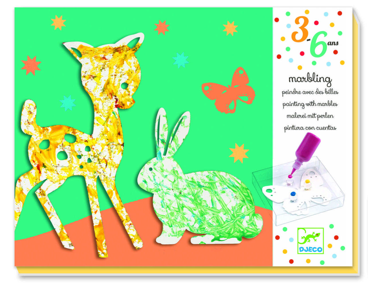Pictura cu bile din sticla, Djeco image 3
