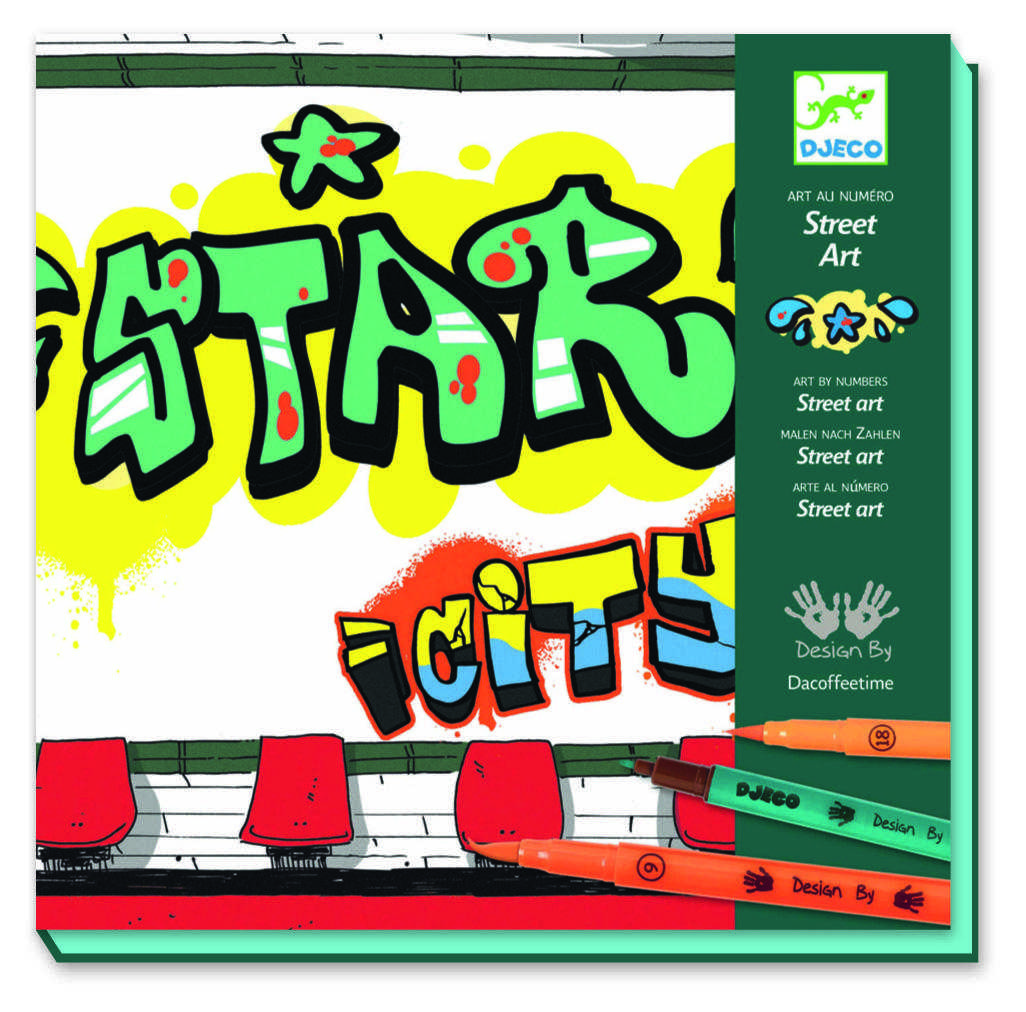 Street art, set creativ Djeco image 1