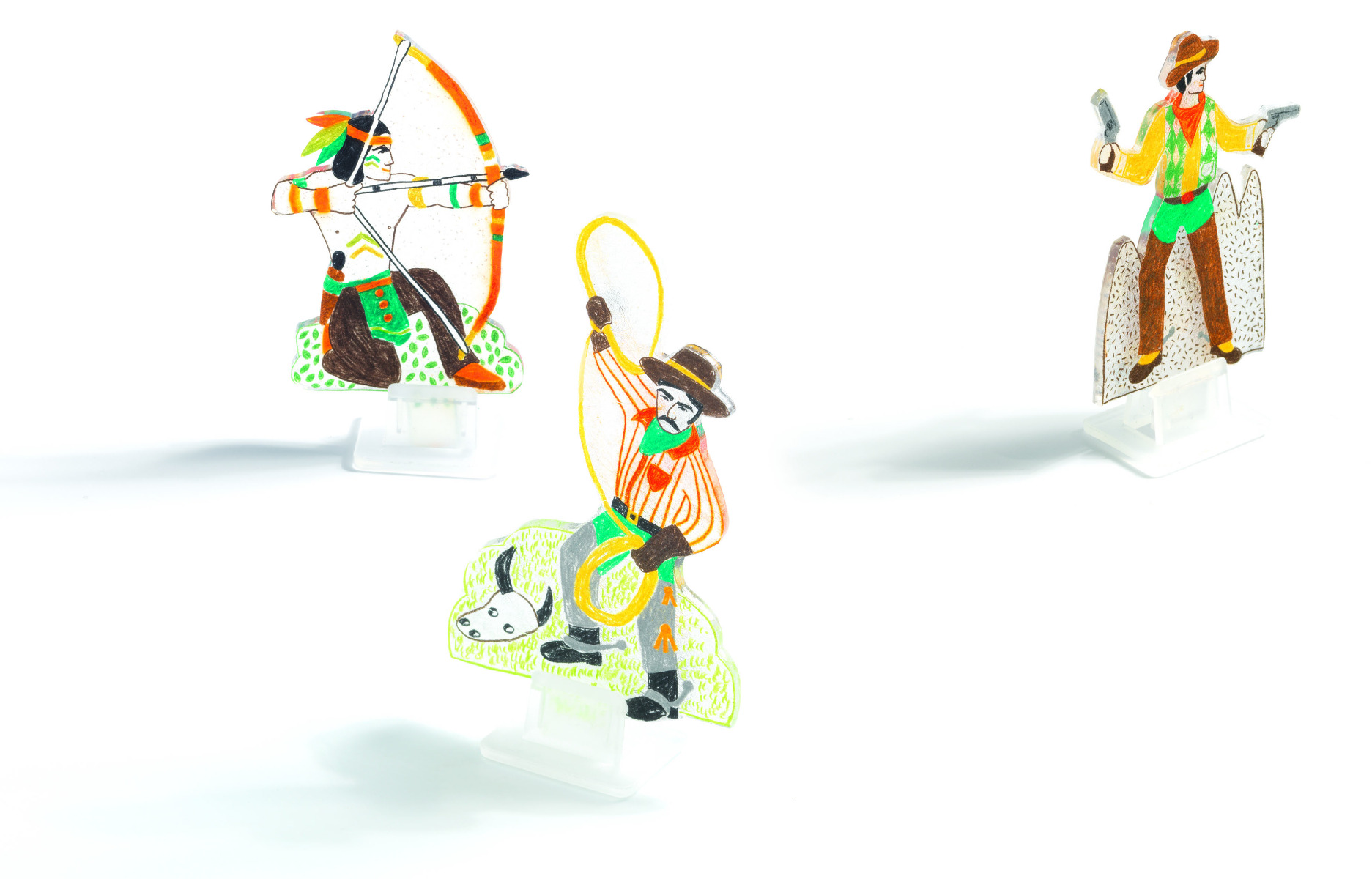 Figurine magice Djeco, Indieni