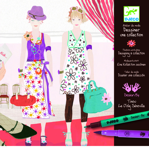 Atelier de moda fii designer! Djeco image 3