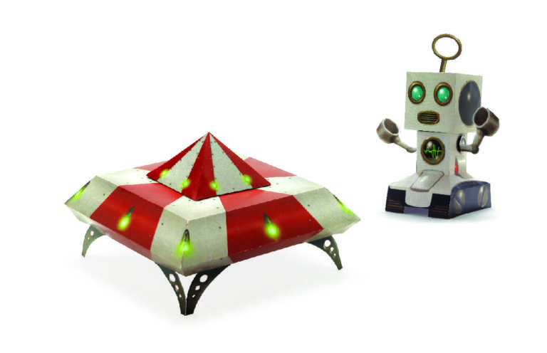 Nave spatiale si roboti Djeco