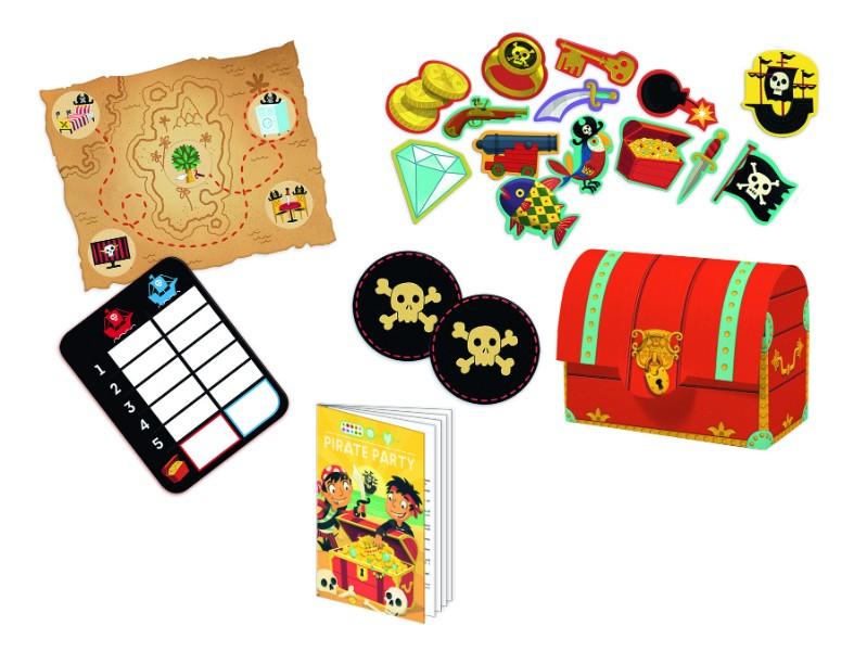 Joc de petrecere Djeco Pirate party- gaseste comoara image 1