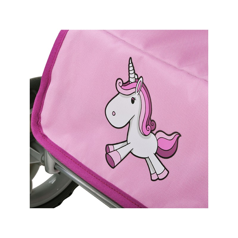 Carucior pentru doua papusi Big Twin The Unicorn image 3