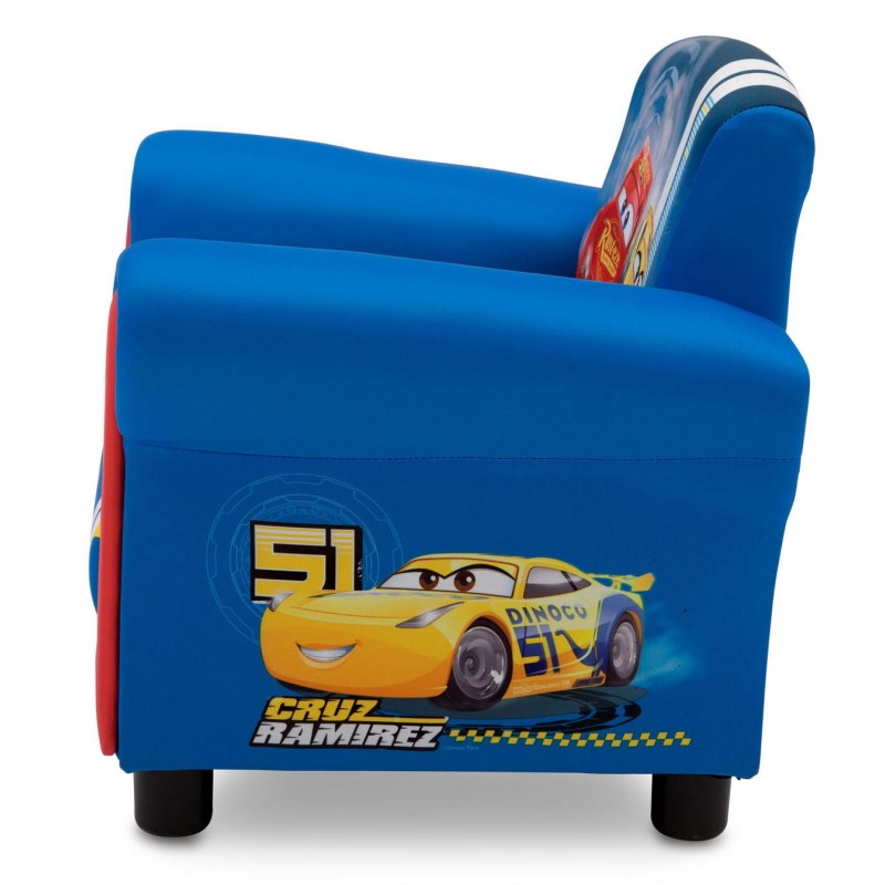 Fotoliu cu cadru din lemn Disney Cars Racers image 3