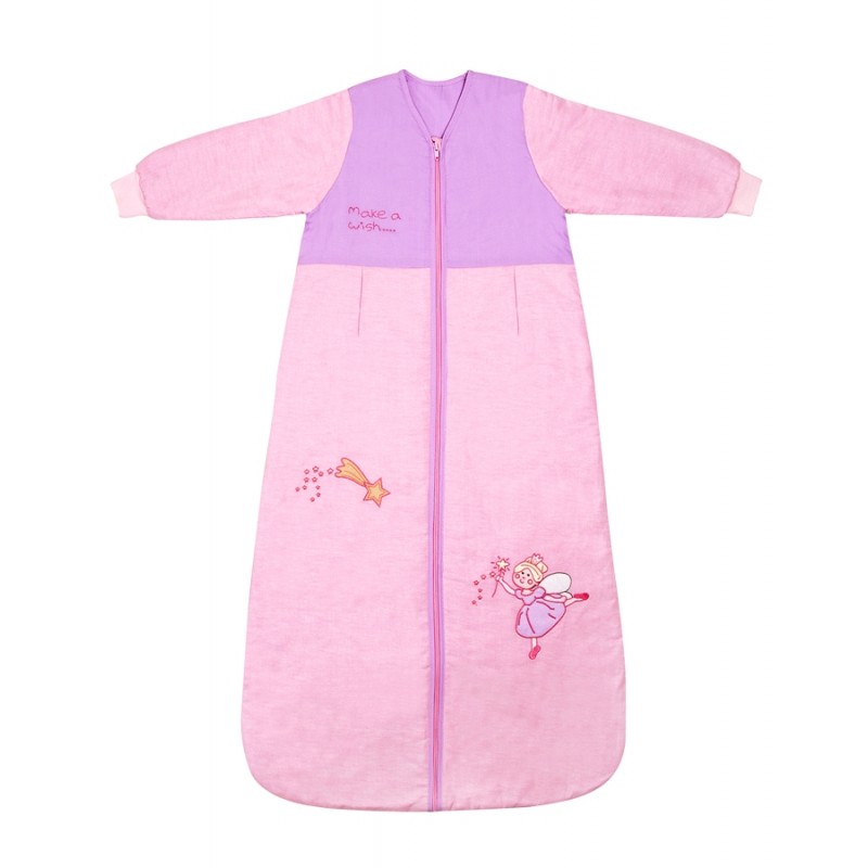 Sac de dormit cu maneca lunga Pink Fairy 3-6 ani 2.5 Tog