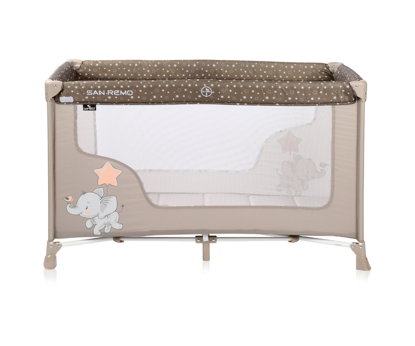 Patut pliabil, SR1, 1 nivel, Beige Elephant image 2